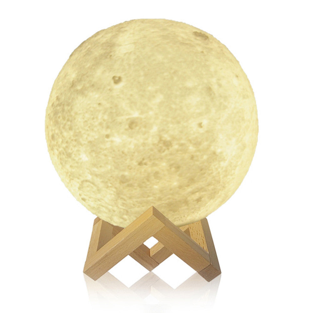 3D Print La Luna Moon Lamp USB LED Night Light Moonlight | 8-20cm